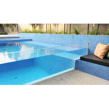 Acrílico resistente anti-UV 50 mm para piscina al aire libre