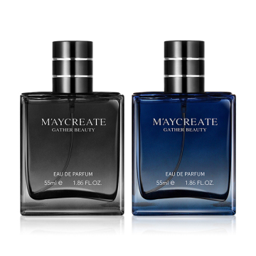 Customizable Men's Perfume 55ml - OEM Men's Fragrance with 2 Scents