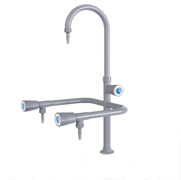 Εργαστήριο Tap Triple Outlet Faucet Gray