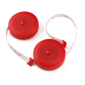 2M Red Keychain Retractable Tape Measure