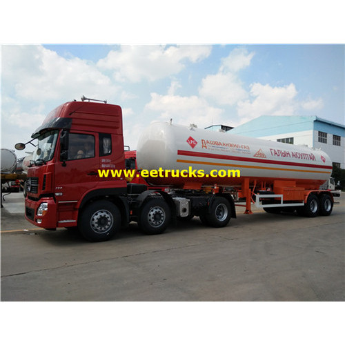 38cbm 15ton LPG vận chuyển Semi Trailers