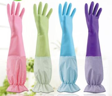 Fashion household cleaning gloves