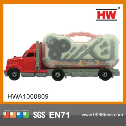 48CM disassemble trailer assembly toys