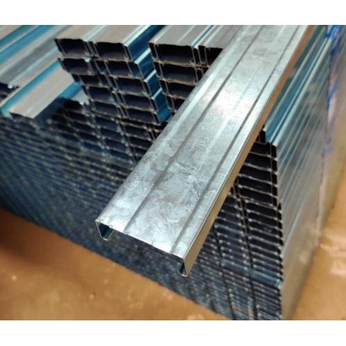 Galvanized C Type Steel Beam Structural C-Shape Stud Section Properties Manufactory