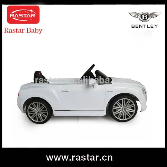 RASTAR licensed Bently GTC roadster electric Kids ride on toy car 6V 12V ride on car