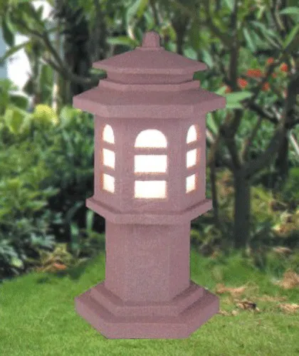 Resin Lawn Lamp
