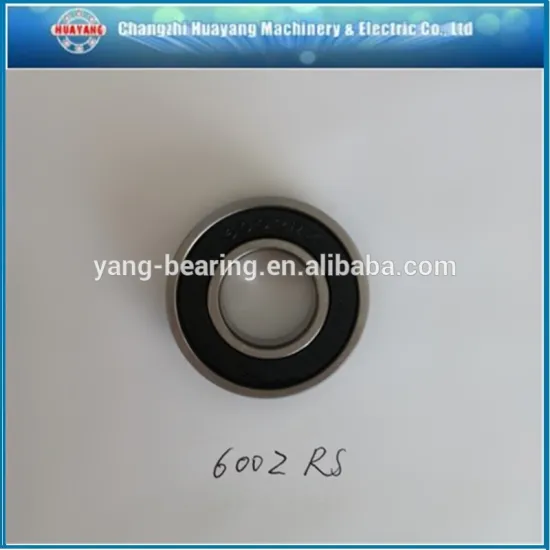 Stainless steel 6002RZ high speed deep groove ball bearings supplier