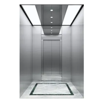 Silent stainless steel passenger elevator