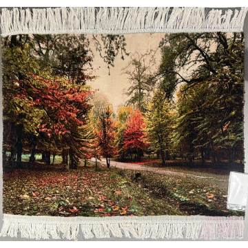 Горный пейзаж изысканный коврик