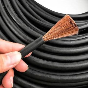 Kabel Las Kawat Tembaga Karet Fleksibel OEM