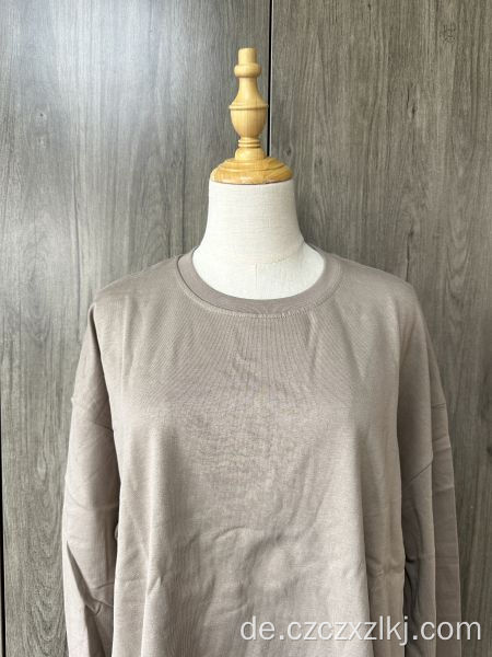 Vintage-Paar lose Langarm T-Shirt