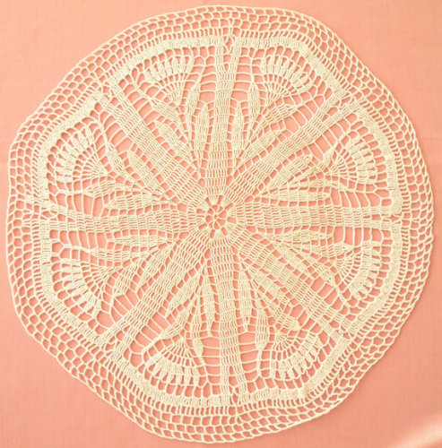 Chaber wzór crochet serwetka Crochet tablecover