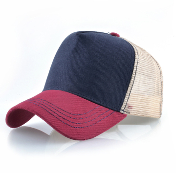Custom Solid Sports Mesh Trucker Hat - New Arrival for Outdoor Activities
