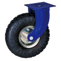 10'' industrial pneumatic casters with ball bearing