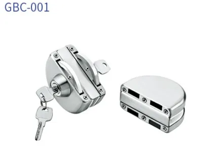 Semicycle Glass door lock for folio doors