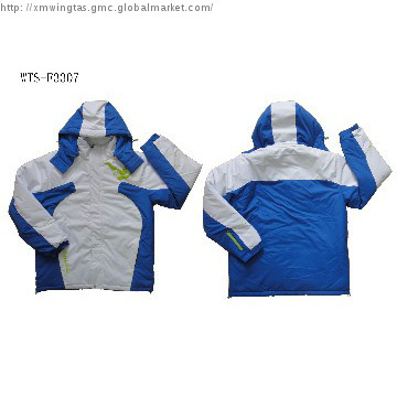 100% nylon men\'s padding jacket w hood, high quality