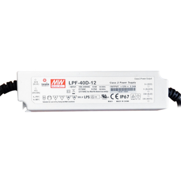 Mean Well LPF-40D-12 40W 12V Dimming LED Driver