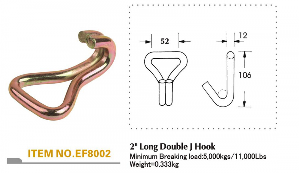 specification of J hook