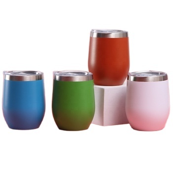 6oz Eggshell Insulated Stainless Steel Cup untuk anak -anak - tahan lama dan tahan bocor