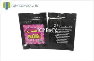 Laminated Printed Herbal Incense Packaging Bags For Spice / Tobacco