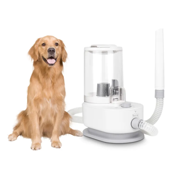 Auto Clean Pet Grooming Brush: Dog Hair Remover & Cat Hair Vacuum Cleaner