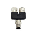 M8 Male to Female Y Splitter Sensor Connector