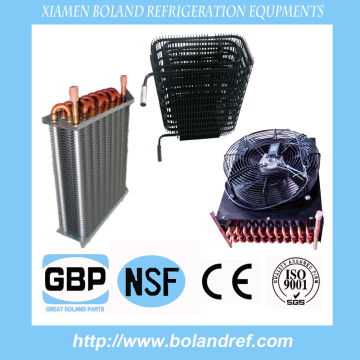 Condenser with different types