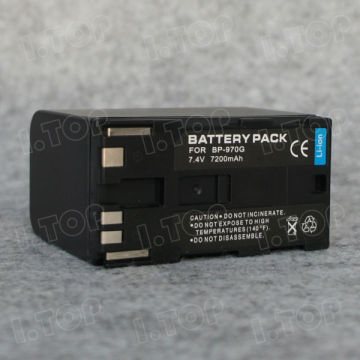 7200mAh BP-970G Battery For Canon FV1 C2 G-1000 Camcorder Battery BP-970G