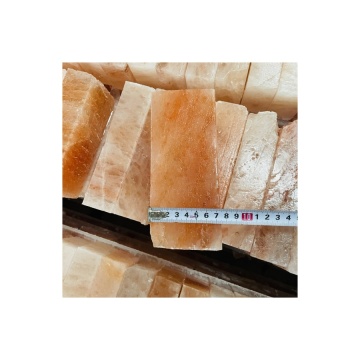 Camera sauna personalizzabile con pareti e pavimenti in pietra salata dell'Himalaya
