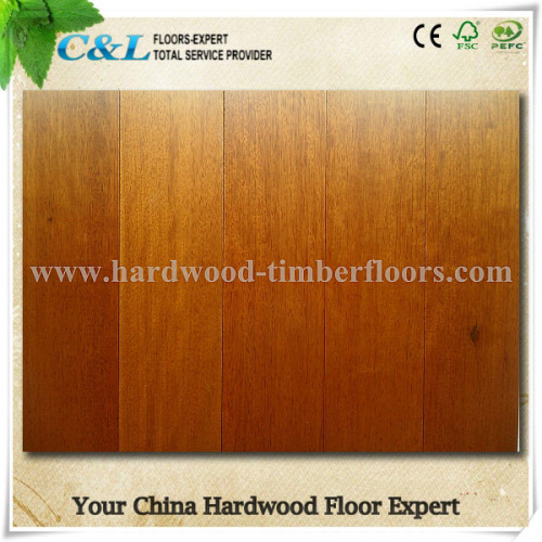 Factory price anti-slip finished Taun engineered wood flooring