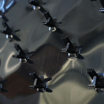 Feuilles de verrouillage HDPE V pour les revêtements de protection en béton
