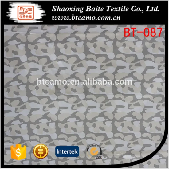 Custom for summer uniforms cotton plain printing military camouflage fabric BT-087