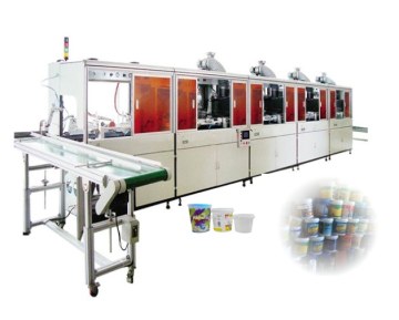 Bucket Automatic UV Screen Printing Machine