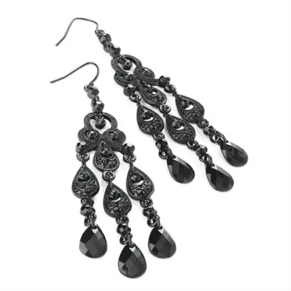 Dark Earrings Long Drop Earrings 2013 New-designed Earring