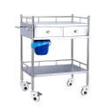 Best quality Barber Sop Furniture Stainless Steel Styling Salon Tool Beauty Hair Side Salon Trolley with wheels and Drawers