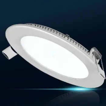 Recessed Ac 130v 12w Led Flat Panel Ceiling Lights Ultra Thin For Indoor Corridor