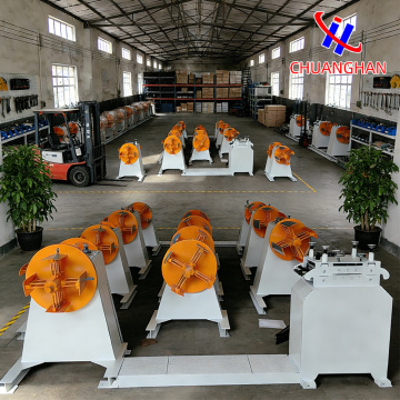 اضغط على وحدة تفكيك لفائف الأتمتة الطرفية والتسوية