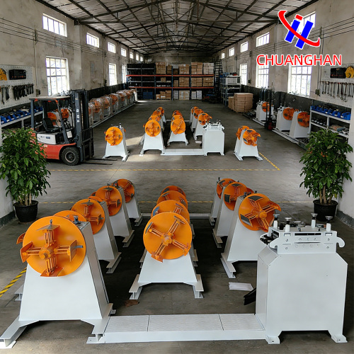 اضغط على وحدة تفكيك لفائف الأتمتة الطرفية والتسوية