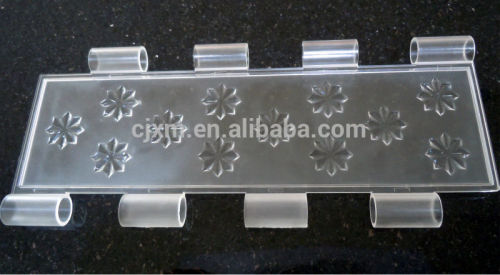 Transparent polycarbonate shutters pieces