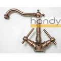 Aged Brass Kitchen Faucet Antique Copper Kitchen Faucet With Purified Outlet Supplier