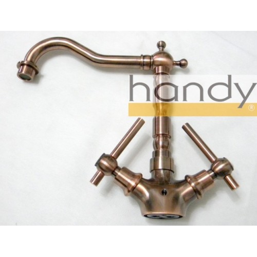 Aged Brass Kitchen Faucet Antique Copper Kitchen Faucet With Purified Outlet Supplier