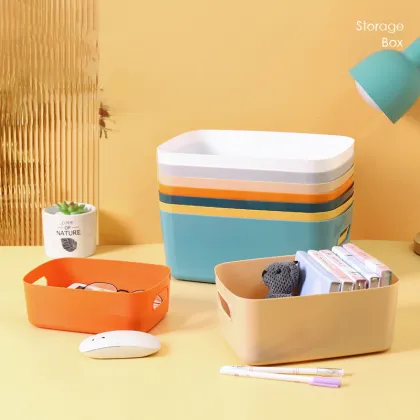 Multifunctional Plastic Storage Box for Household Organizing