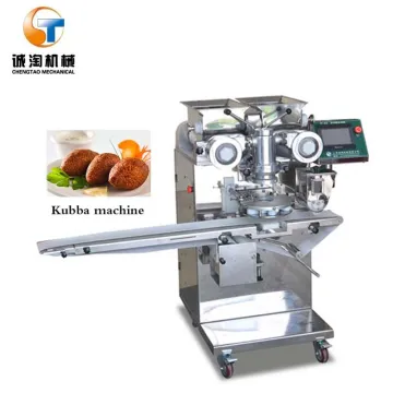 Small automatic kubbe kibbeh kubba encrusting machine