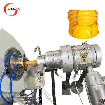 PE Orange Electric Duct Conduit Extrusion Production Line