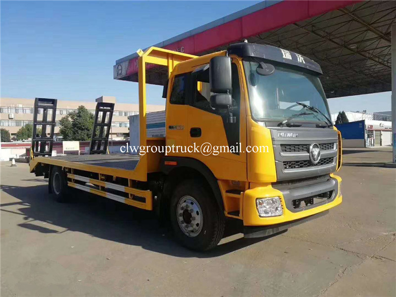 Foton 4X2 5tons هادم منصة كاملة كاملة على الأرض