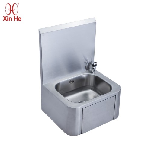stainless steel knee operated basin
