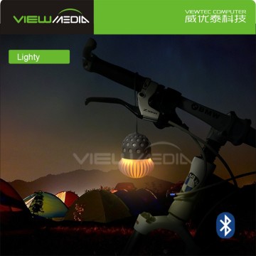 China supplier iOS Andriod music bluetooth mini Speaker with LED light