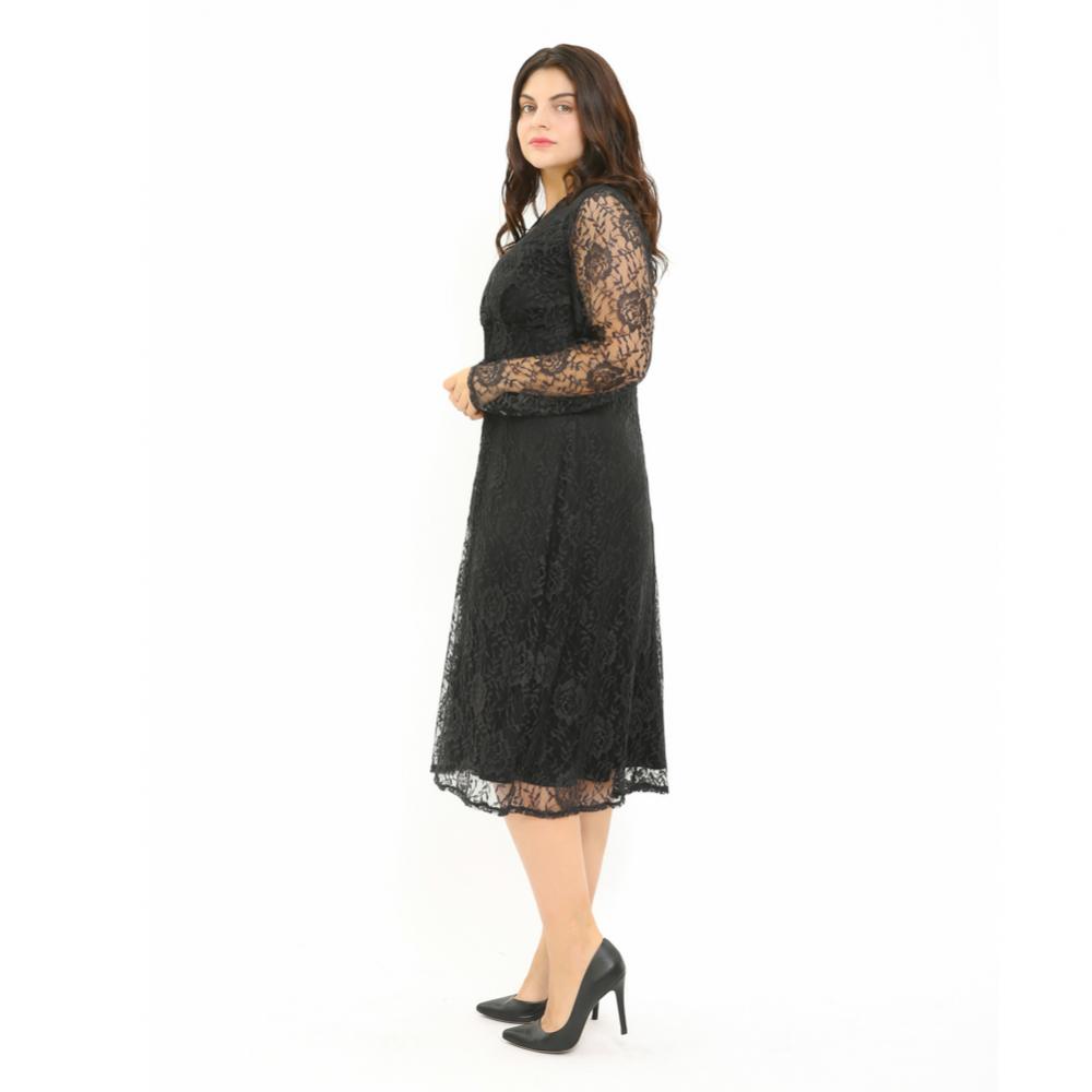 Long Sleeve Lace Dress