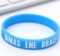 Diseño personalizado Silk Print Silicone Rubber Band