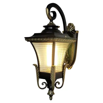 Luxury Garden E27 LED Wall Lights